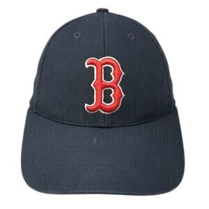 Boston Red Sox MLB Twin City Baseball Cap Blue Red White One Size Strapback Hat
